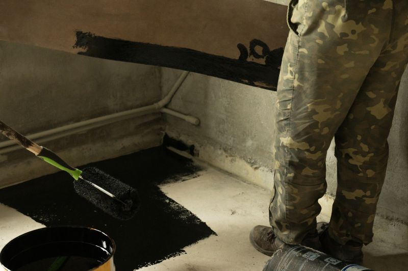 Basement Waterproofing Work